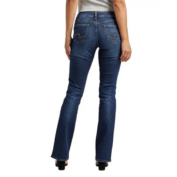 Silver Jeans Co. Suki Super Stretch Slim Bootcut Jeans - J25 - Picture 3 of 8